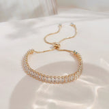 The Golden Luxe Tennis Bracelet Collection