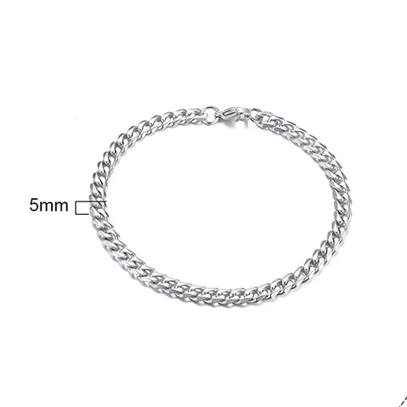 Classic Cuban Chain Bracelet