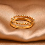 Dome Stacking Ring Set of 2
