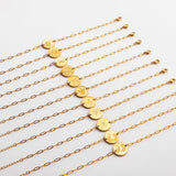 Zodiac Coin Charm Bracelet