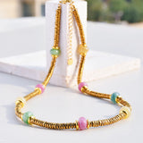 Natural Stone Bohemia Chain Bracelet