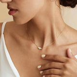 Triple Pearl Pendant Necklace