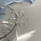 Gold Flower Ear Cuff