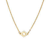 Soleil Sun Pendant Necklace
