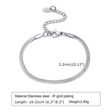 Silver Stackable Chain Bracelet