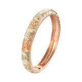 Enamel Floral Bangle