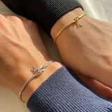 Custom Initial Love Knot Bracelet