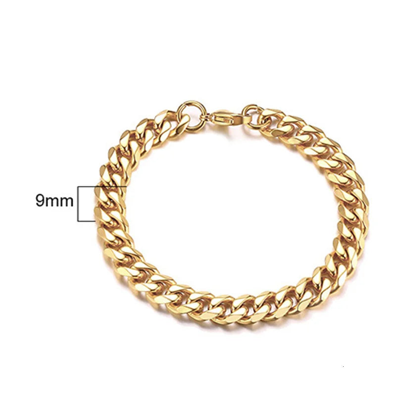 Classic Cuban Chain Bracelet