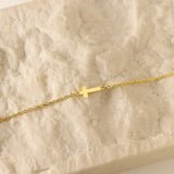 Cross Chain Bracelet