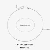 Classic Snake Chain Necklace