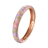 Enamel Floral Bangle
