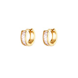 Cubic Zirconia U-Shape Studs