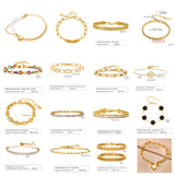 Gold Paperclip Chain Bracelet