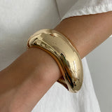 Clear Acrylic Wide Bangle