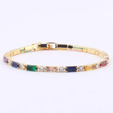 The Rainbow Lumi Tennis Bracelet Collection