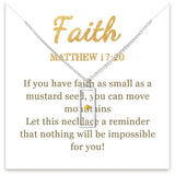 Mustard Seed Faith Necklace