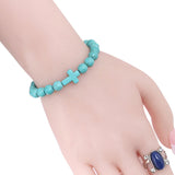 Natural Stone Beaded Bracelet