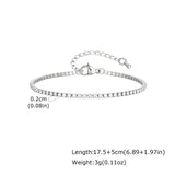 Silver Stackable Chain Bracelet