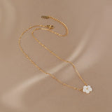 Dainty Gold Flower Jewelry Set