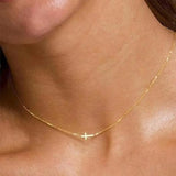 Vintage Cross Pendant Necklace