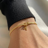 Custom Initial Love Knot Bracelet