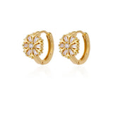 Cubic Zirconia U-Shape Studs