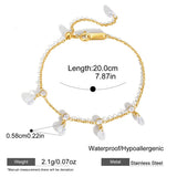 Teardrop Crystal Dangle Bracelet