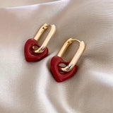 Cherry Heart Earrings