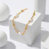 Pearl Beaded Anklet