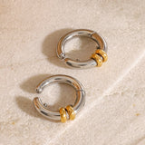 Geometric C-Shape Ear Cuffs