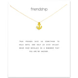 Make Waves Anchor Necklace