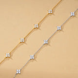 Lucky Clover Crystal Bracelet - Style 1