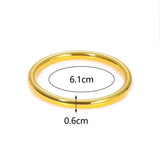 18K Gold-Plated Hollow Cuff Bracelet