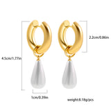 Natural Freshwater Pearl Drop Earrings