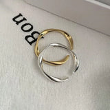 Sculpted Geometric Gold Ring