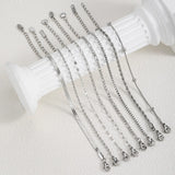 Silver Stackable Chain Bracelet