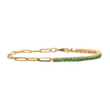 The Golden Luxe Tennis Bracelet Collection