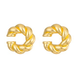 Luna C-Shape Clip Earrings
