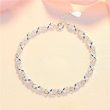 Sterling Silver Coil Bracelet