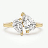 Sterling Silver Water Drop Ring
