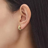 Twist Knot Stud Earrings
