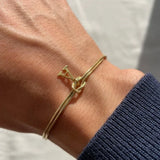 Custom Initial Love Knot Bracelet