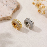 Zircon Double Layer C-Shape Ear Clip