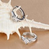 Harper Crystal Huggie Hoops