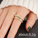 3-Piece Minimalist Stack Ring Set