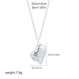 Heart Locket Pendant Necklace