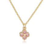 Petite Floral CZ Necklace