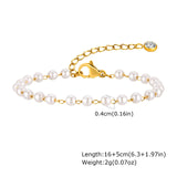 Pearl Bead Stacking Bracelet