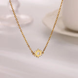 Soleil Sun Pendant Necklace