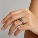 Tiger Eye Heart Ring